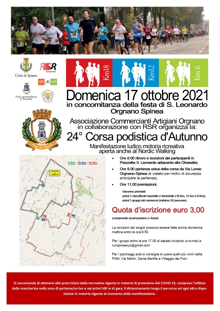 Volantino Orgnano 2021