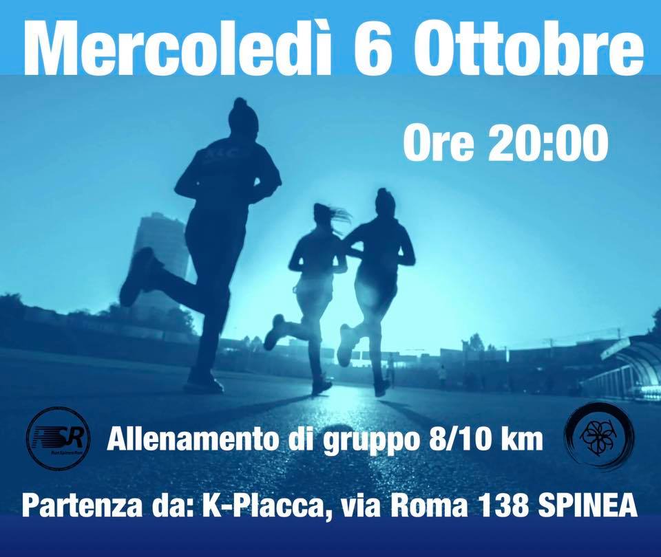 allenamento di gruppo 6.10.21