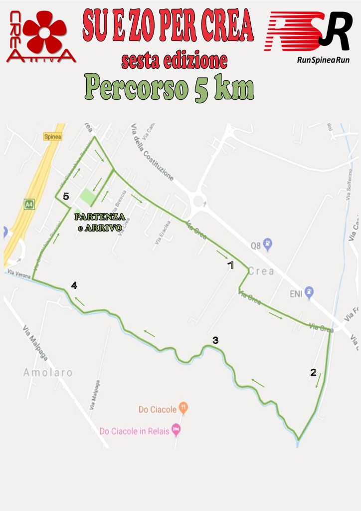 Percoso 5 km