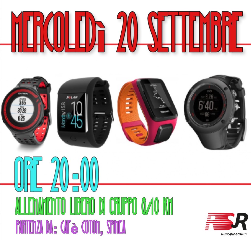 RunSpineaRun-Allenamento di fine estate! 20_09_2017